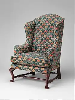 Easy Chair, American, 1758