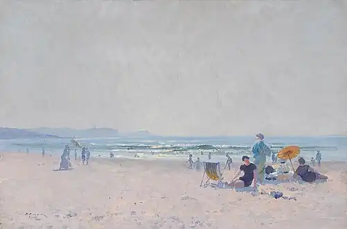 On the Sands, 1920, private collection