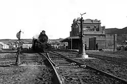 Comodoro Rivadavia Railway train in Patagonia (c.1940)