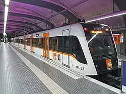 Series 113 (4 cars) and 114 (3 cars)