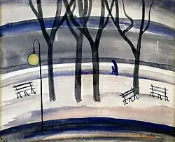 Evening at Riverside Park, 1927