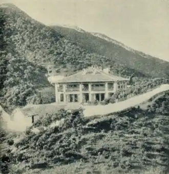 Hill School for missionaries' children, erected on the hills, on the south of the Yangtze, opposite Chongqing