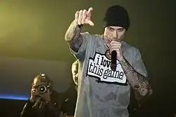 Fabri Fibra, member of the group