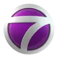 Fifth logo of NTV7. (16 August 2017 – 4 March 2018)