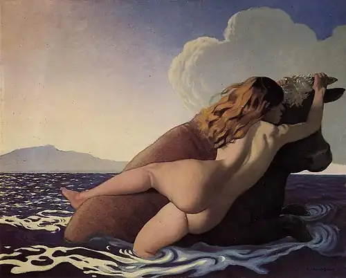The Rape of Europa by Félix Vallotton (1908)