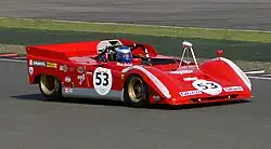 Ferrari 712P at Silverstone Circuit in 2009