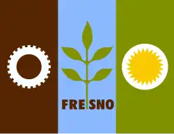 Flag of Fresno