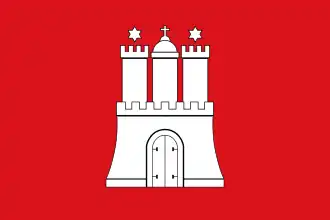 Flag of Hamburg