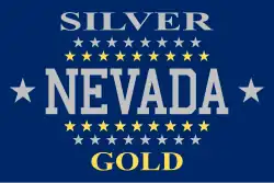 Flag of Nevada, (July 20, 1905 – 1915)