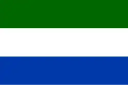 Second provisional flag of 1811. Ratio: 2:3