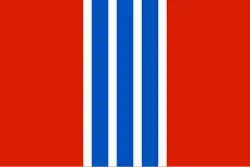 Flag of Rudnyansky District, Volgograd Oblast