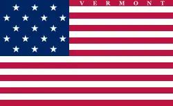 Flag of Vermont, (May 1, 1804 – October 20, 1837)