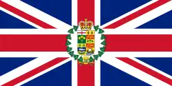 Flag of the governor-general of Canada (1869–1901)