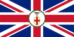 Flag of the governor of Jamaica (1875–1906)