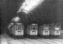 CTAA La Brugeoise cars before underground conversion (1913)