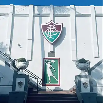 A monogram is part of Fluminense Football Club crest