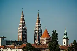 Szeged, the capital of the county