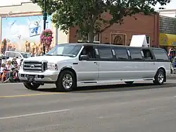Ford Excursion stretch limousine