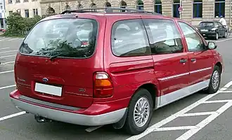 1998 Ford Windstar, rear (export)