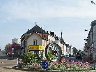 The centre of Fourchambault