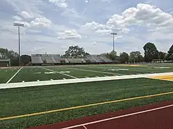 Stadium: visitor bleachers