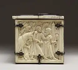 Walters, end, Galahad receiving the keys to the Castle of the Maidens[17]