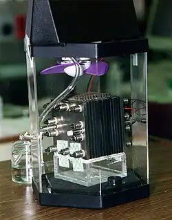 NASA Fuel cell stack Direct-methanol cell