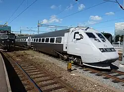 SJ X2000 at Gothenburg Central Station in 2018