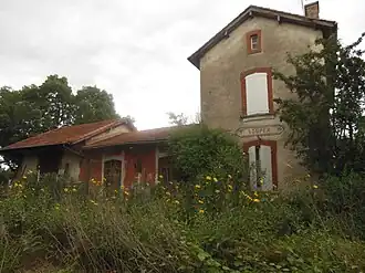 The railway station in Soupex
