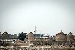 Dovecotes in the Isfahan neighborhood of Gavart
