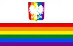 Poland, Gay pride flag of Poland