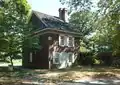 Letitia Street House (1715, relocated 1883), Letitia Walk & Girard Avenue, West Fairmount Park.