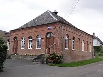 The town hall of Gergny
