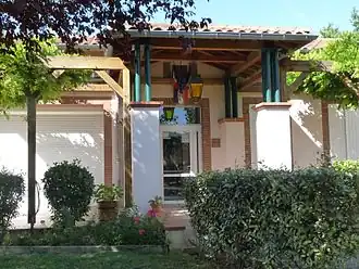 The town hall in Gibel