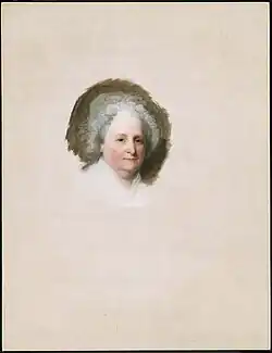 Martha washington about 1796