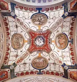 High Renaissance - Villa Madama, outside Rome, begun by Raphael, 1518-1525[177]