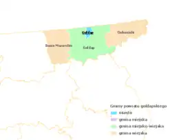 Division into gminas