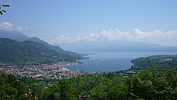 View of Salò and its bay