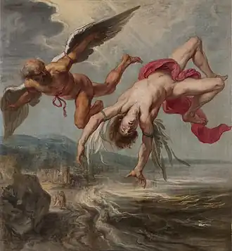 Image 55The fall of Icarus (from List of mythological objects)