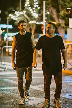 Assaf Tuvia (right), Gal Abutbul (left)