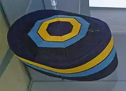 Pillbox worn by cadets at the Royal Military Academy, Woolwich.