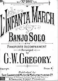 L'Infanta March by George W. Gregory, title page