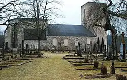 Village church and cemetery