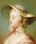 Portrait of Juliana Dorotea Henck married Schröder (1733–1792). Pastel, 1750s.