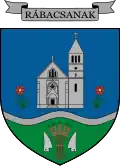 Coat of arms of Rábacsanak