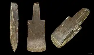 Shouldered axes – former collection of Jean Moura MHNT