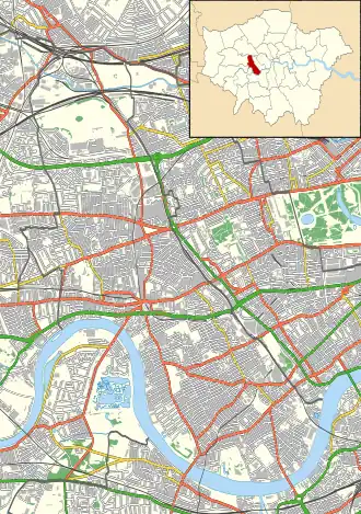 map of London