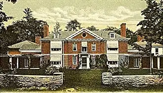 Harlakenden House, Cornish, New Hampshire (built in 1898; summer White House to Woodrow Wilson, burned in 1923).