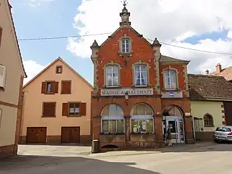 The town hall in Hattmatt