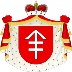 Original arms of the Princes Sapieha